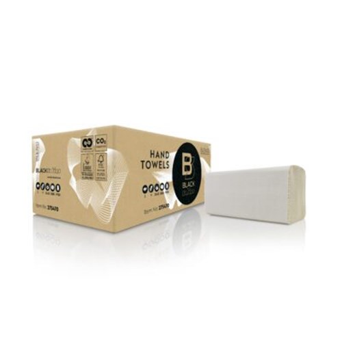 BlackSatino Handdoekjes  20,6 x 24 cm