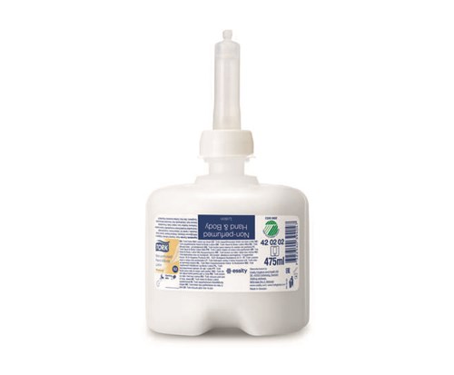 Tork Niet Geparfumeerde Hand- & Bodylotion, wit